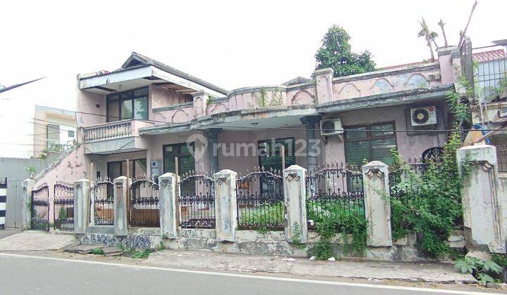 Rumah Lama Depan Jalan Raya,lt 265 M, Tebet Timur,cash Only,l-347 2