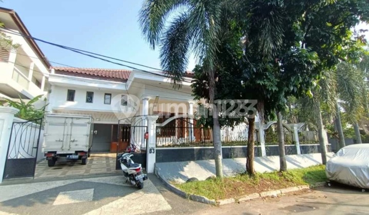 Nice Cheap 2-Story House 619 SqM in BRI Housing Jatipadang Ps Minggu Near Toll, Cash Only