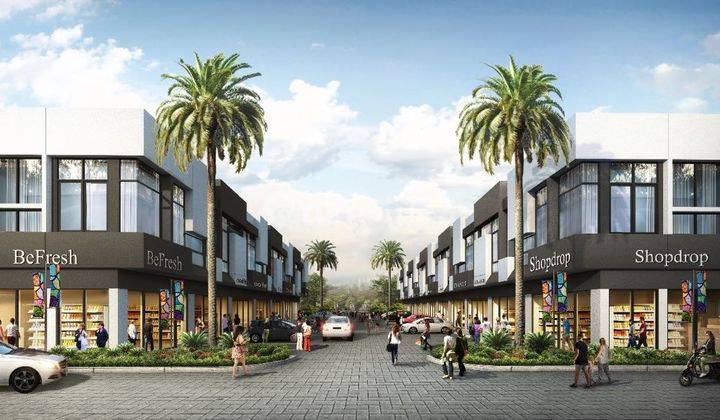 Disewakan Ruko Loka 65 Sangat Ramai,dipinggir Jalan Dibsd City 2