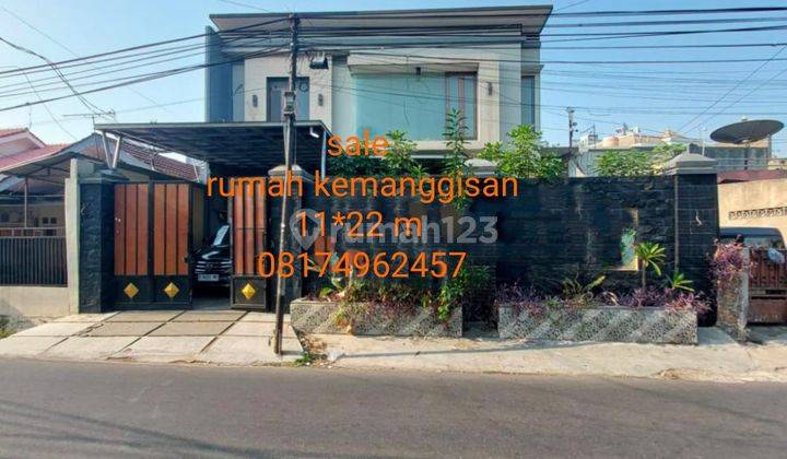 Rumah Kemanggisan Dekat Kampus 242m2 1