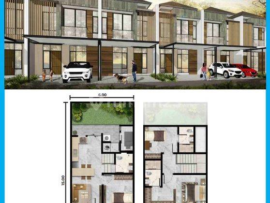 Rumah Dijual Pik 2 Kuningan Viilage Ukuran 6X15 Carnelian 2 Lantai Bisa Cicilan 1