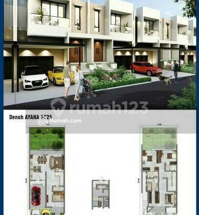 Rumah Pik 2 Dijual Ukuran 8X25 2 Lantai Di Cluster Bagus Harga Murah 2