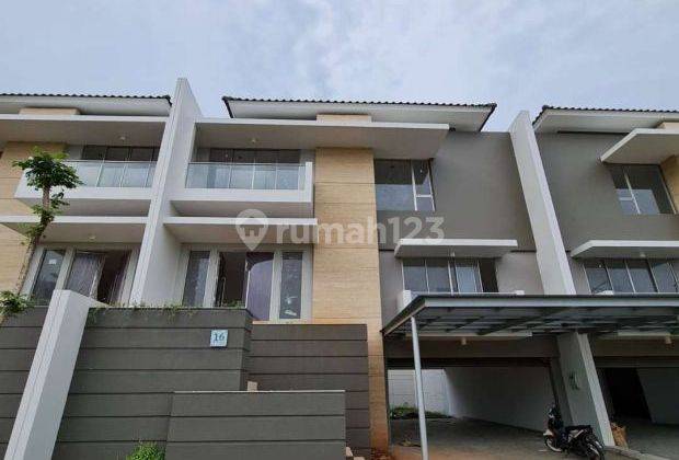 Sewa Rumah Pik Uk 12X25 Golf Island 2.5 Lantai Cluster Bagus Siap Huni 1