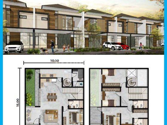 Rumah Pik 2 Dijual Kuningan Viilage Ukuran 10X15 Marbel 2 Lantai Bisa Cicilan 1