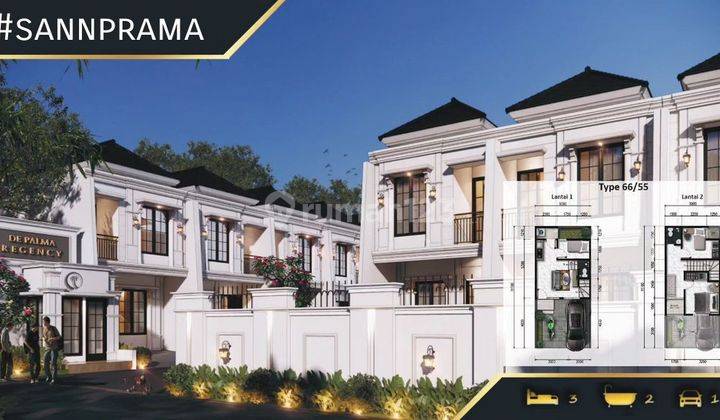 Dijual rumah baru 2 lantai desain mewah dekat stasiun citayam 2