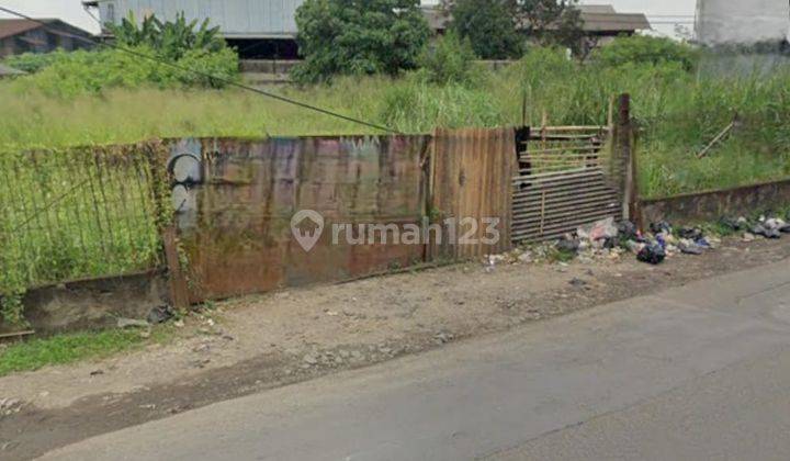 Dijual Cepat Kavling Commercial Strategis di Jl Raya Curug dkt Paramount Petal hanya 5 menit 2,6Km ke Tol Bitung-Jakarta 1