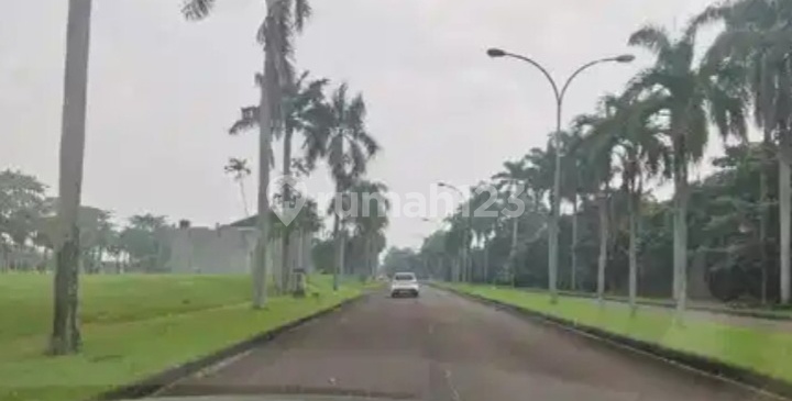 Kavling Boulevard di Bukit Golf BSD Luas 1.408 Bentuk Kotak di Boule