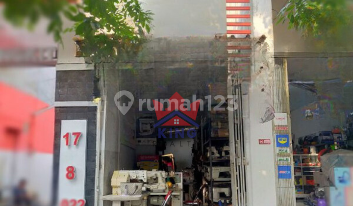 Ruko di Mt Haryono, Semarang 32 m Bagus HGB 1