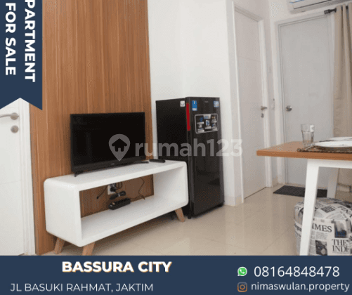 For Sale Apartment Bassura City Tower G 2 BR 1