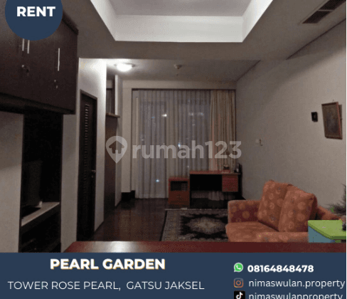 For Rent Apartemen Mewah 1 Kamar di Pearl Garden Jakarta  1