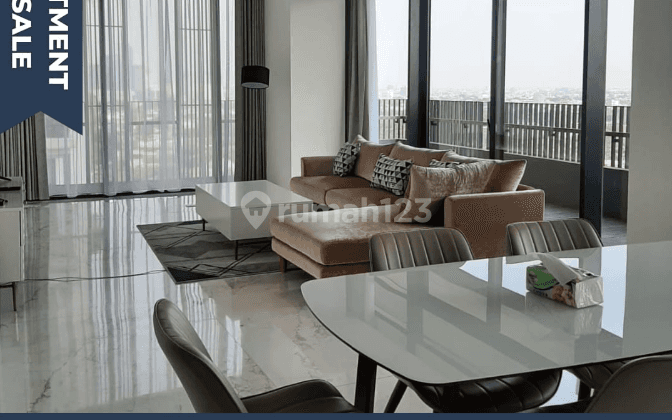 For Sale Apartment Luas Dan Mewah Senopati Suites 3+1 Br 1