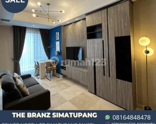 Dijual Apartment Branz Simatupang Interior Cantik 1 Bedroom 1