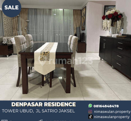 Dijual Apartment Denpasar Residence Tower Ubud 135 Sqm 1