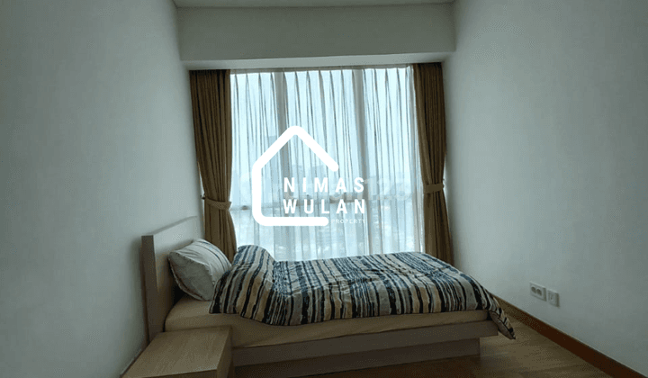 kamar tidur disewakan sky garden apartment full