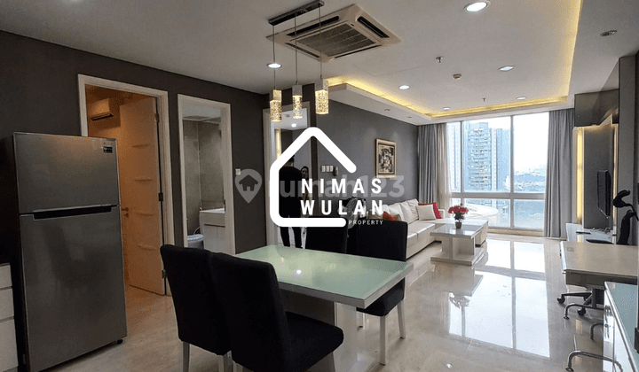 ruang makan disewakan the grove apartement full