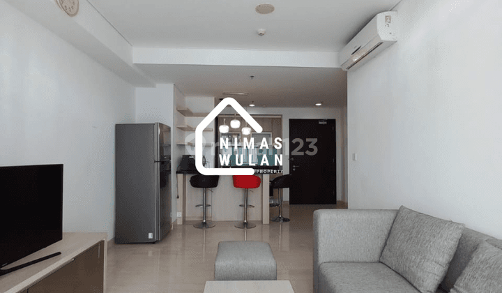 ruang keluarga disewakan sky garden apartment full