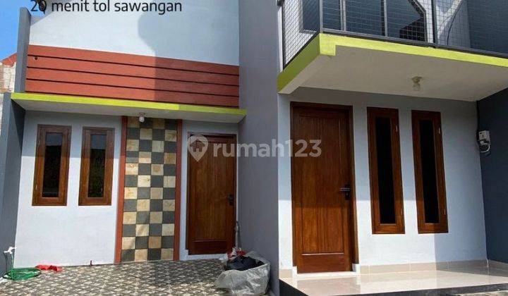 Rumah Baru Dekat Stasiun Plus Mezanine  1