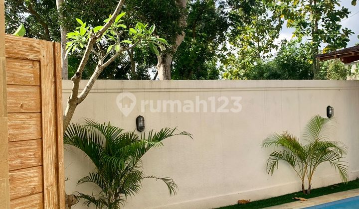 Villa Tropis Dengan View Gunung Dan Sawah Hijau Dekat Canggu 2