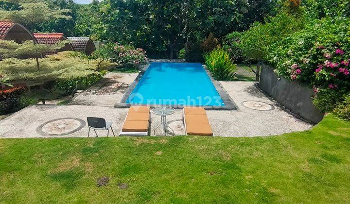 VILLA JOGLO FULLY FURNISHED WITH BIG GARDEN NEAR BALANGAN BEACH 1