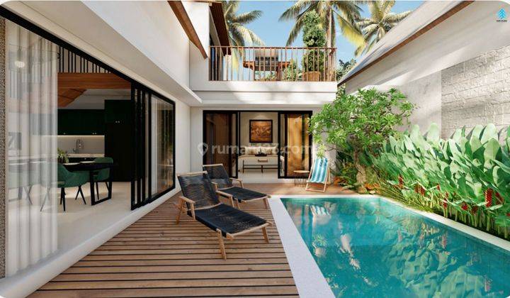 Lease 22 Years Cozy Tropical Villa Near Grand Lucky Sanur Beach 1