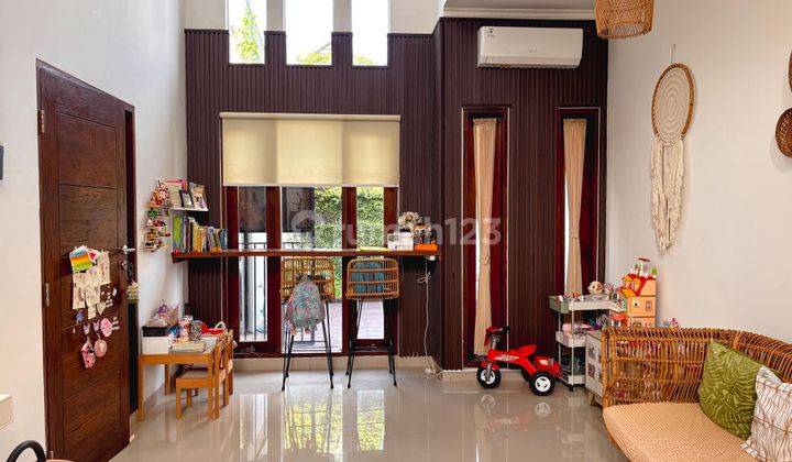 Rumah Semi Furnish Gaya Minimalis Modern Dekat Tol Bali Mandara 2