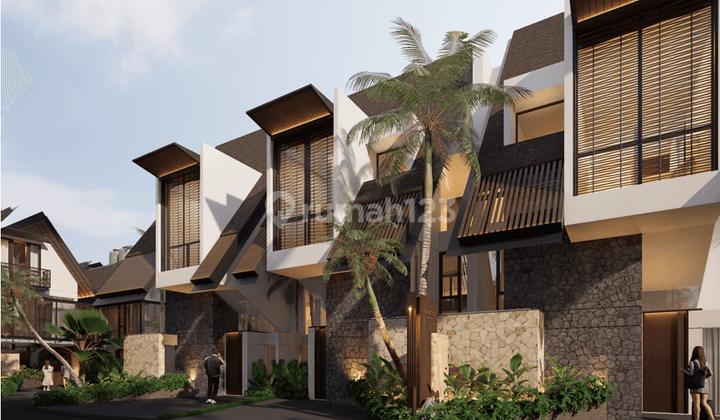 Villa 3 Lantai Modern Tropis Furnished Dekat Echo Beach 2