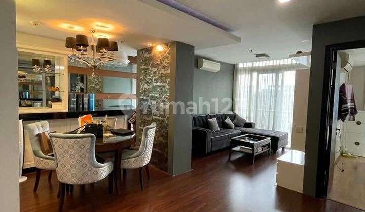 Apartemen Cbd Pluit Jakarta Utara Tipe 3 Kamar Full Furnish Bagus