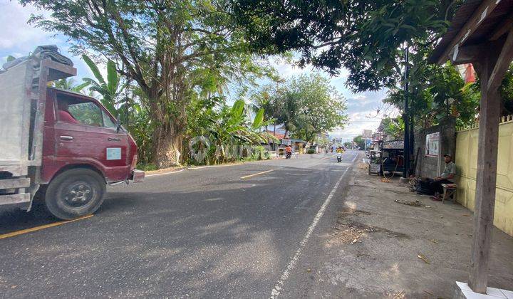 Tanah di Jalan Utama Temukus Singaraja Cocok di Bangun Ruko Gudang Area Sangat Komersial dekat Krisna Land 1