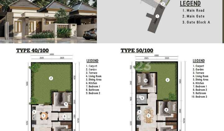 Rumah Baru Indent Murah 1 Lantai di Kampial Nusa Dua SHM Akses Jalan Lebar Dekat Poltekpar Nusa Dua 2