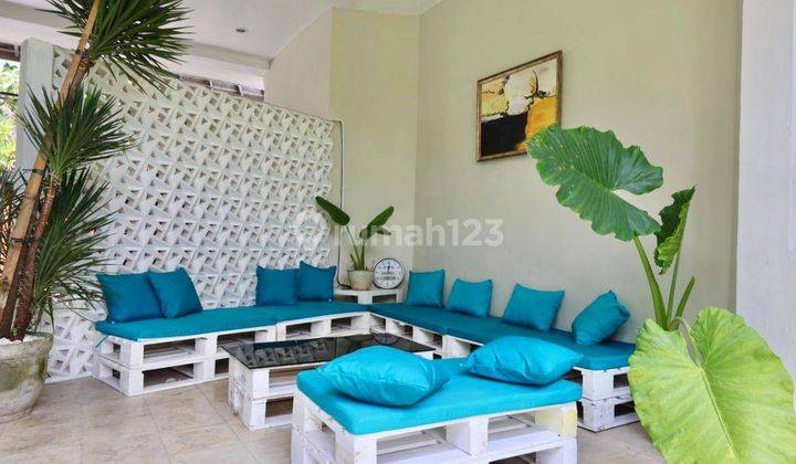 Villa Disewakan Di Pemelisan Agung Pantai Brawa Canggu Tanah Luas Siap Huni Furnished 2