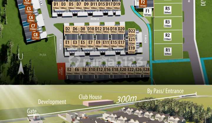 Garden Bliss Sunset Garden 2 Hunian Cluster Eksklusif Dekat Tol Bali Mandara Kuta Sanur Dan Bandara