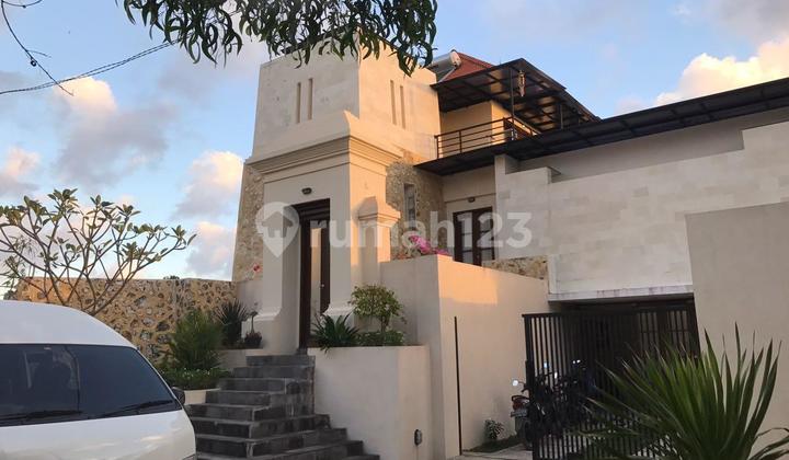 Villa Mewah 3 Lantai View Pantai Jimbaran Dan Pantai Benoa Fully Furnished Area Nyaman 1