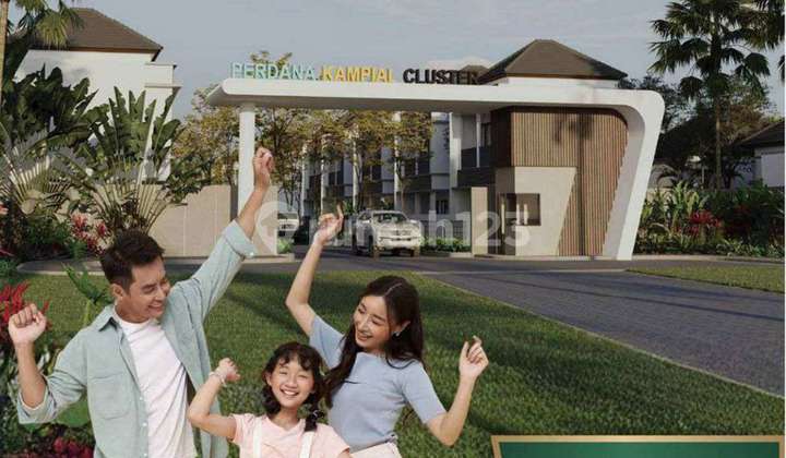 Rumah Murah Brand New di Kampial Nuaa Dua di Area Cluster Perumahan Perdana Kampial Cluster SHM