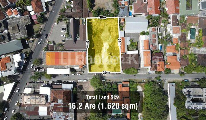 Tanah di Dewi Sri Kuta 16 Are Bisa Dibeli Sebagian Area Komersial Cocok Untuk Apartment dan Villa Akses Jalan Lebar 2