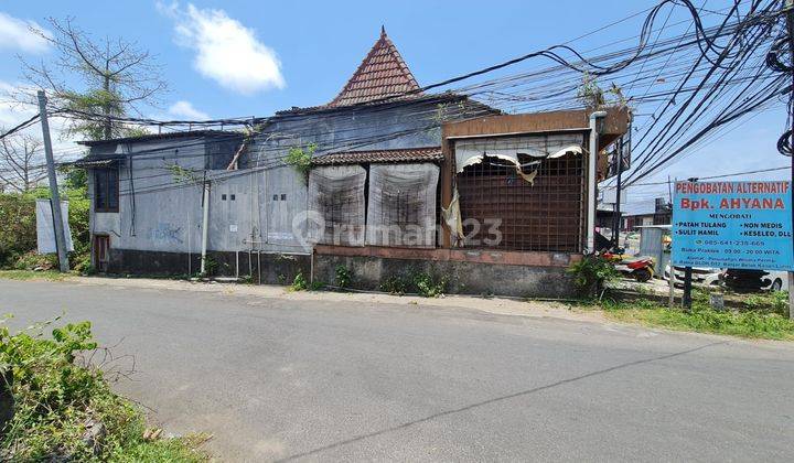 Tanah Bonus Bangunan Joglo di Jalan Utama Kuruksetra Dharmawangsa Nusa Dua Komersial Area Cocok Ruko 2