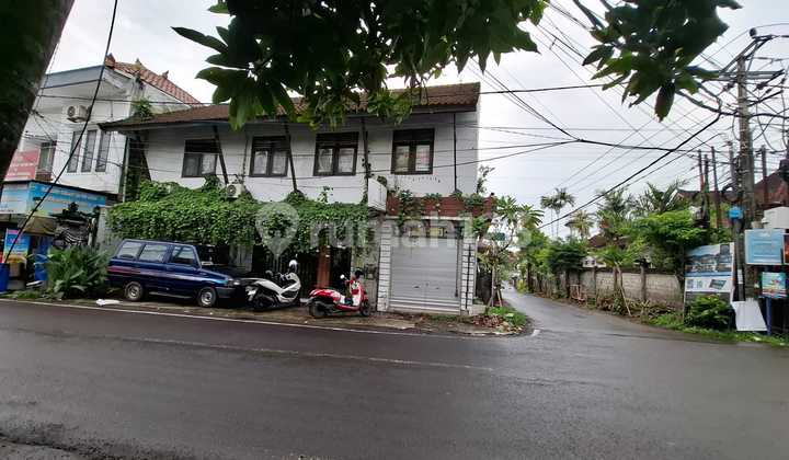 Cheap 2-Story Shophouse in Busy Commercial Area of West Gatsu, Denpasar, Suitable for Various Businesses 1