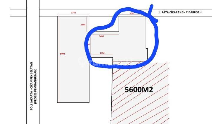 Disewa Murah Gudang di Cikarang
Cibarusah
Serang Luas 3000m² 2