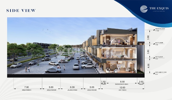 Best Selling Latest Stylish Ruko in BSD City Sinarmasland EXQUIS Rare Unit Soon Sold Out!