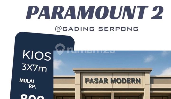 Termurah! Maggiore Mulai 700 Jt 2 Lantai Modern Ruko & Kios Premium Terlaris!