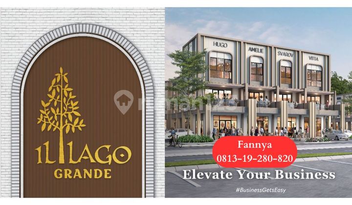 Ruko 4.5X12 Potensi Row 45 Gading Serpong Illago Grande Samping Boulevard Ruko 4.5X12 Potensi Row 45 Gading Serpong Illago Grande Samping Boulevard