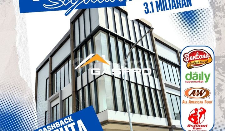  View Danau Paling ramai MAGGIORE Signature Ruko Gading Serpong Paramount