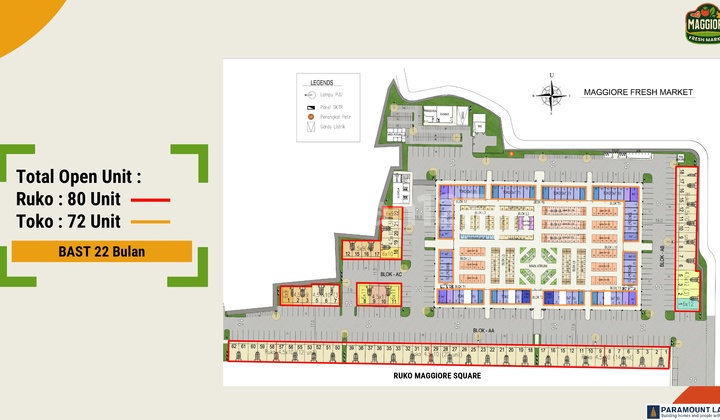 MAGGIORE Start 700 jutaan! Ruko & Kios Termurah dikawasan Premium Gading Serpong