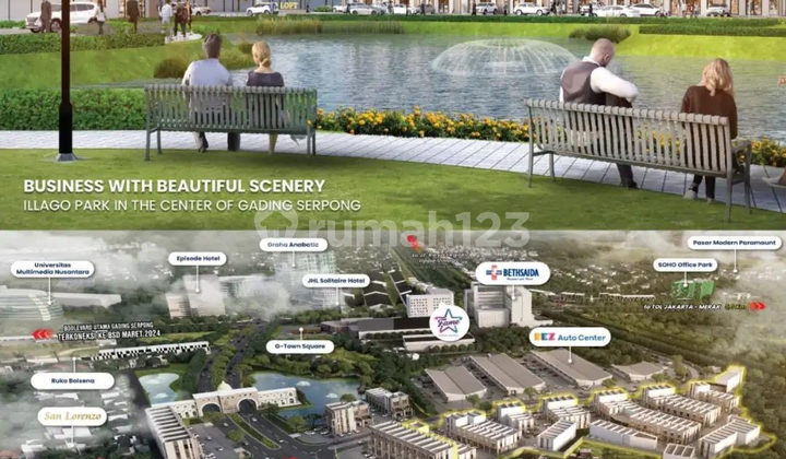 Illago Grande Gading Serpong strategis dan di CBD gading serpong Illago Grande Gading Serpong strategis dan di CBD gading serpong