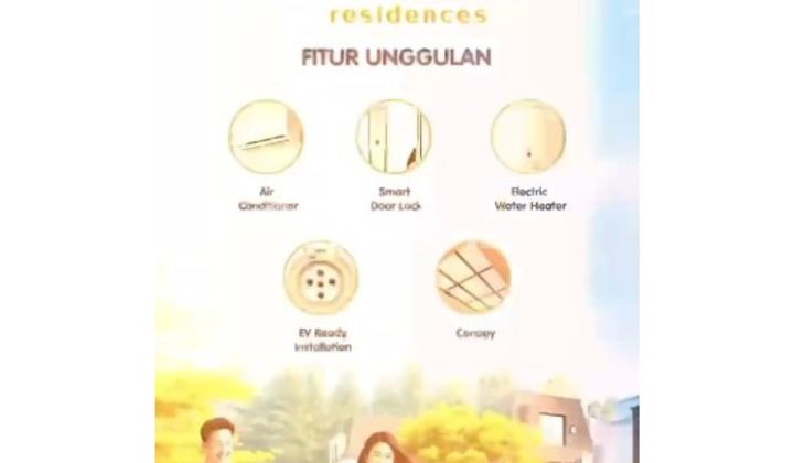 Modern & Elegan di Jantung Gading Serpong! Altadena BSD City - Rumah 2 Lantai + Attic