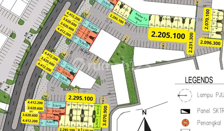 Direct Access from Bethsaida Hospital & Fame Hotel Ruko termurah tanpa parking ILLAGO