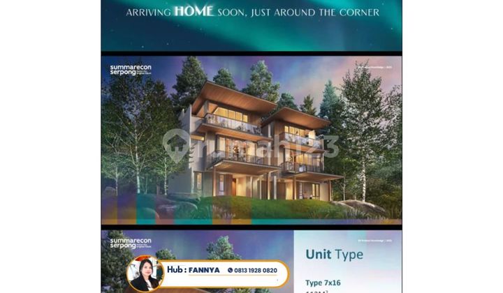 Finore Langsung dpt unit Cara bayar termurah Bank Auto Approve Summarecon