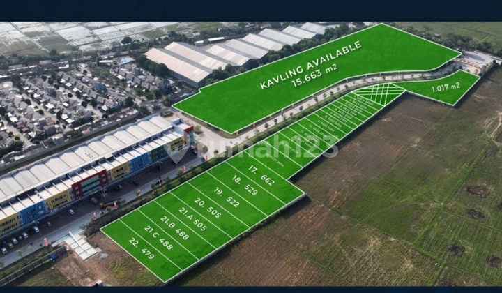 Cheap Commercial Plot Land for Sale in Karawang's 3 Business Area Cheap Commercial Plot Land for Sale in Karawang's 3 Business Area