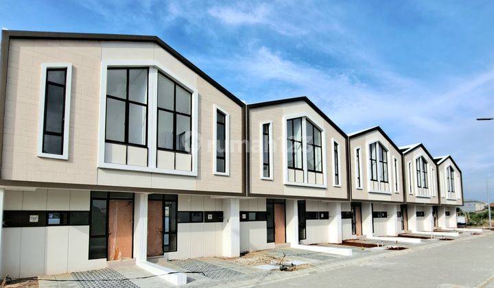 Rumah compact tiga kamar siap huni di Cluster Wimbledon Jababeka 2