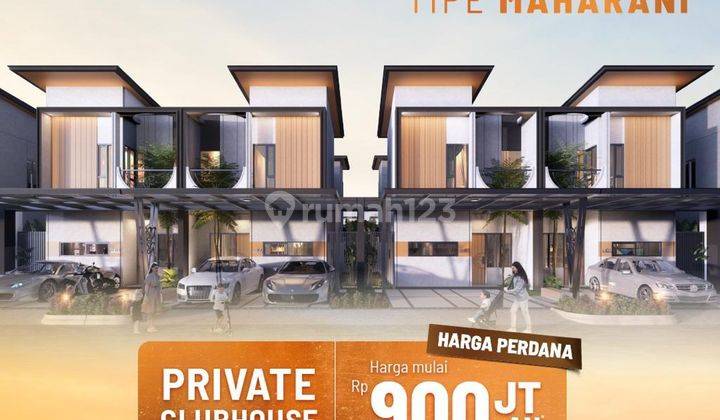 Rumah minimalis cluster Kraton Jababeka modern dan terdepan 2