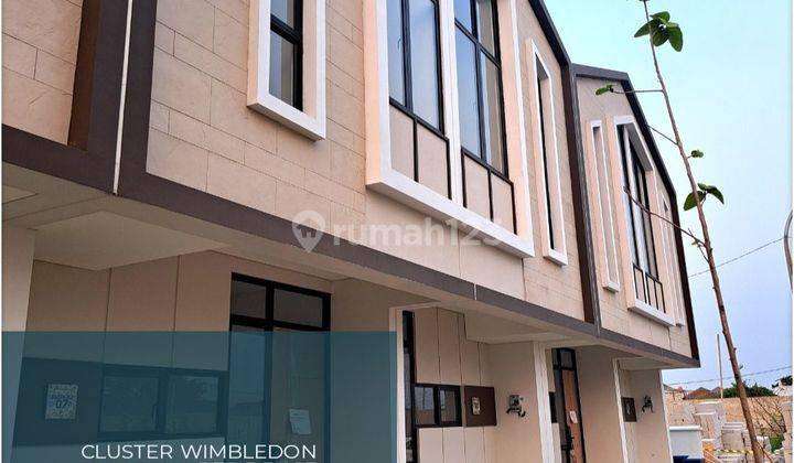 Rumah fungsional tiga kamar siap huni cluster Wimbledon Jababeka 1